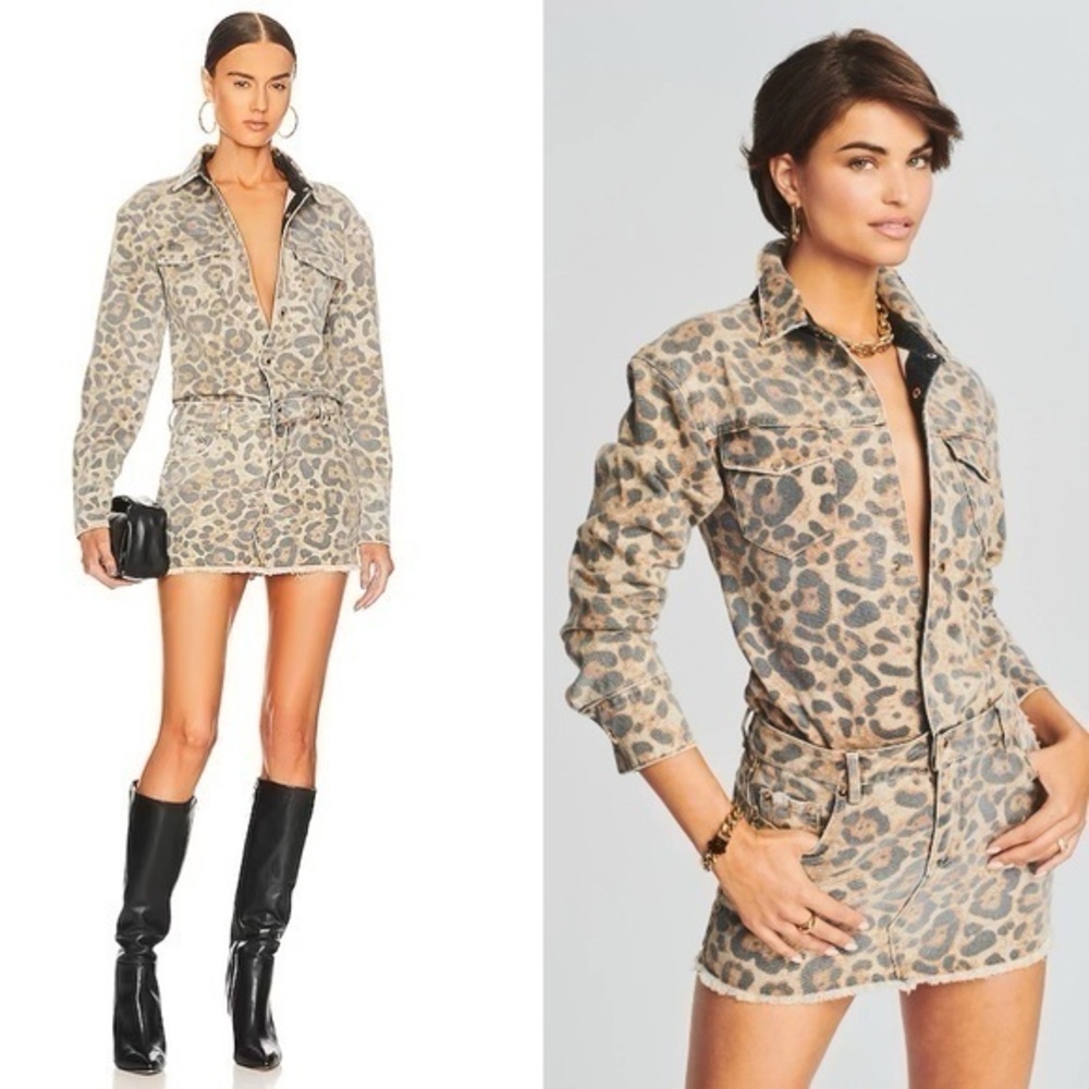 SER.O.YA Linda Dress in Leopard